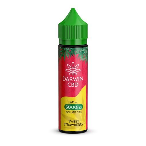 Darwin-CBD-60ml-3000mg-Sweet-Strawberry-trendyvapes-uk
