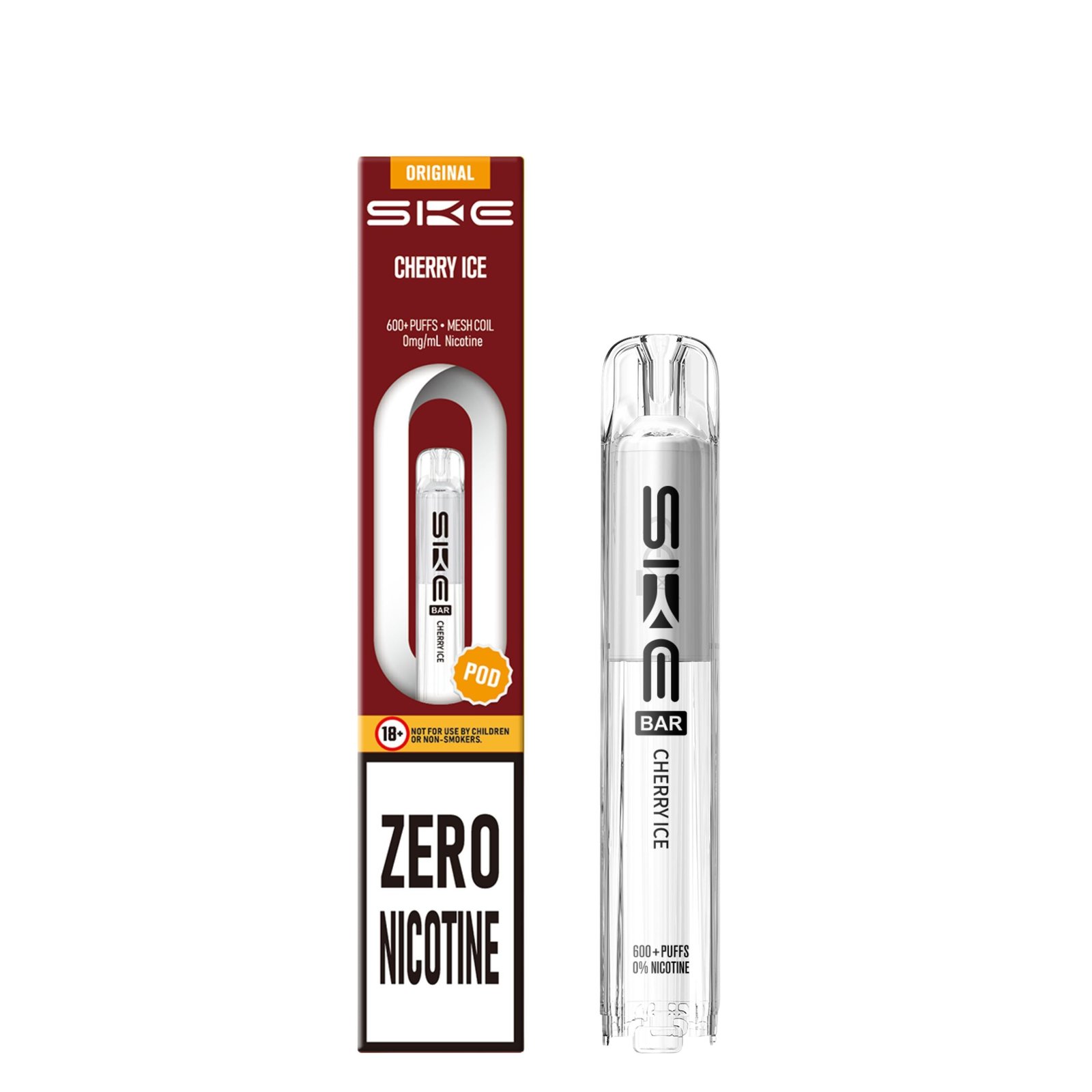 SKE Bar Prefilled Pods 0% NICOTINE | Smooth Flavours & 600 Puffs - Image 3