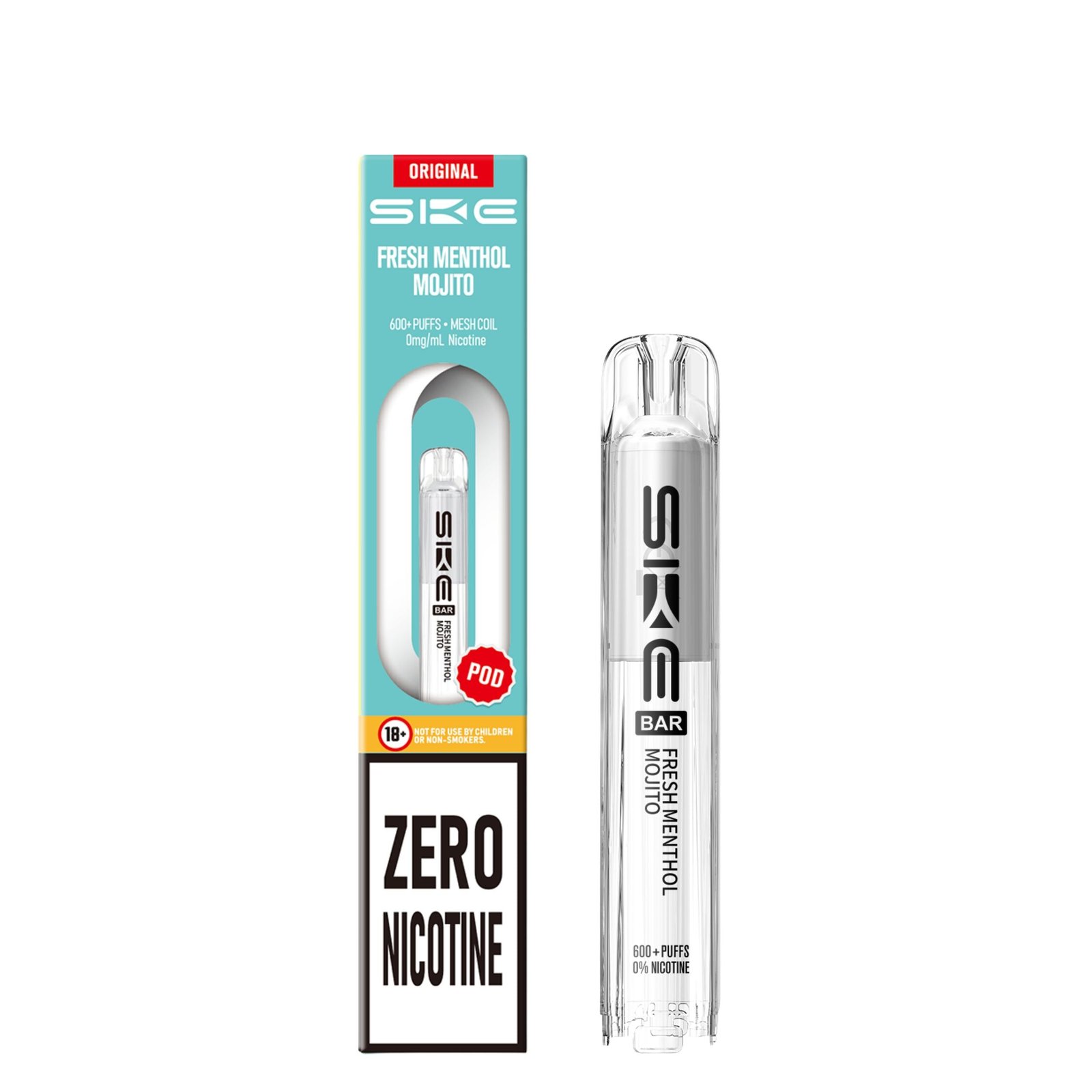 SKE Bar Prefilled Pods 0% NICOTINE | Smooth Flavours & 600 Puffs - Image 5