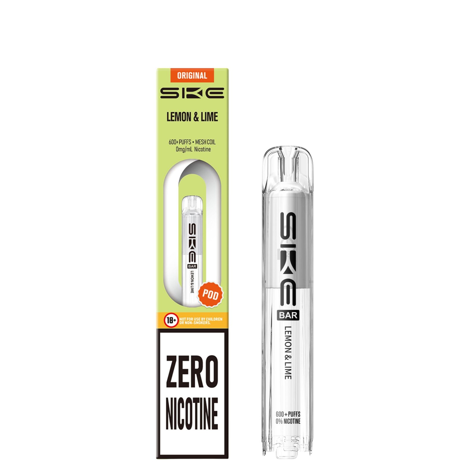 SKE Bar Prefilled Pods 0% NICOTINE | Smooth Flavours & 600 Puffs - Image 6