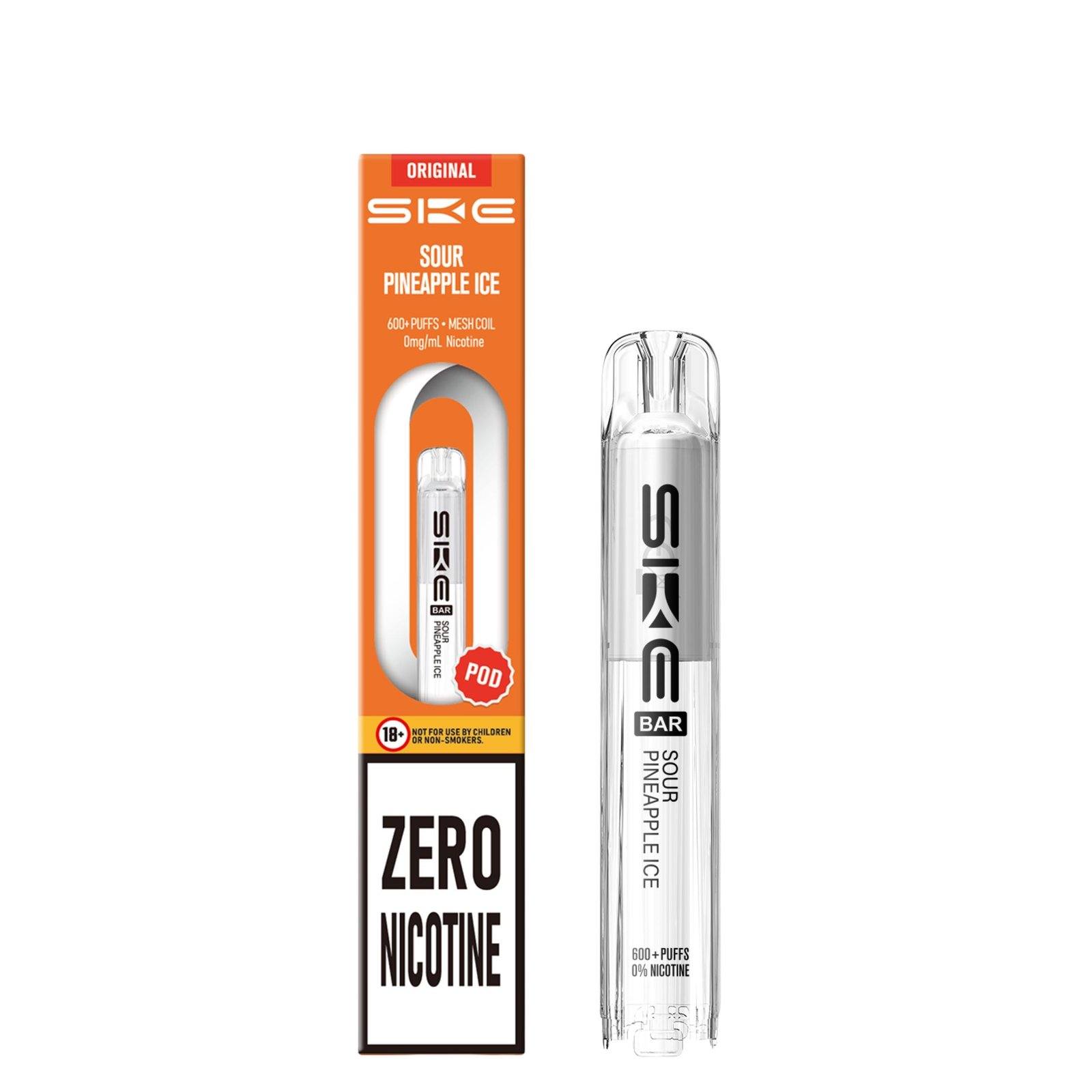 SKE Bar Prefilled Pods 0% NICOTINE | Smooth Flavours & 600 Puffs - Image 9
