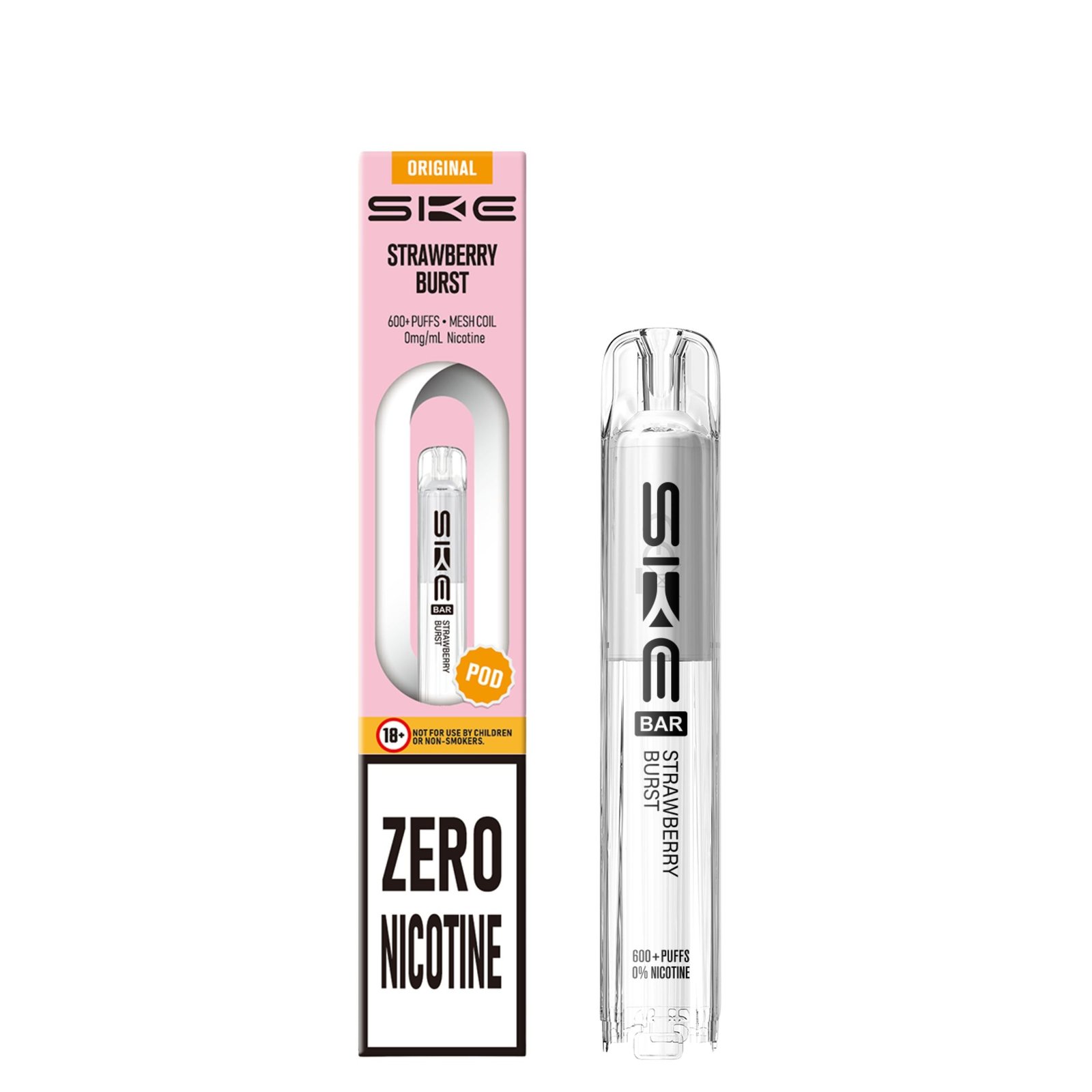 SKE Bar Prefilled Pods 0% NICOTINE | Smooth Flavours & 600 Puffs - Image 10