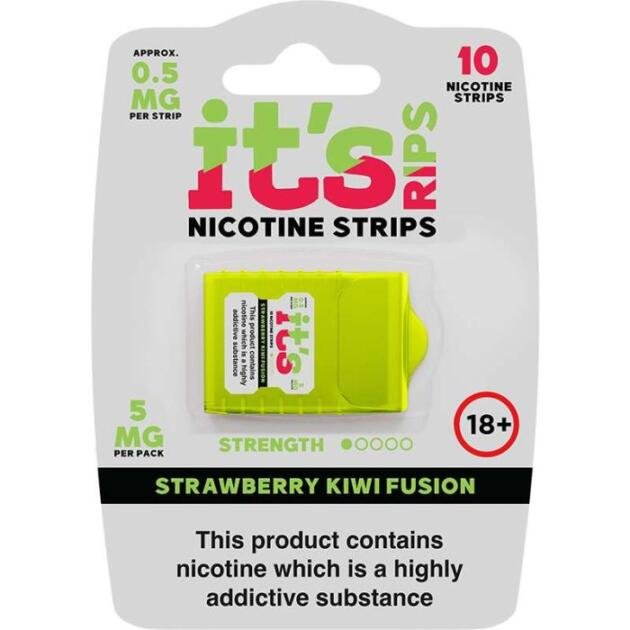 Strawberry Kiwi Fusion-It's Rips Nicotine Strips