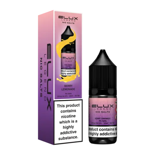 Berry Lemonade Nic Salt 10ml | Elux Legend | Trendy Vapes