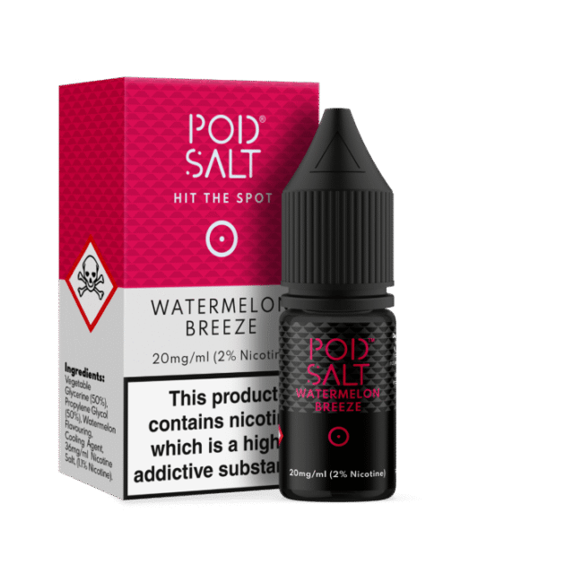 WATERMELON BREEZE NIC SALT BY POD SALT