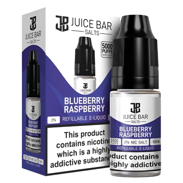 Blueberry Raspberry Nic Salt 10ml | Juice Bar | Trendy Vapes