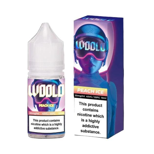 Peach Ice Nic Salt by Woolo | Trendy Vapes - Best Vape Flavor V1