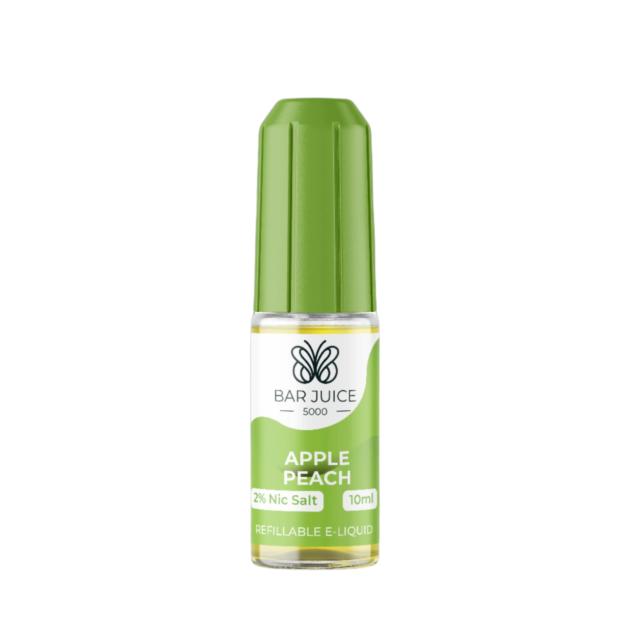 Apple Peach Nic Salt 10ml | Bar Juice 5000 | Trendy Vapes