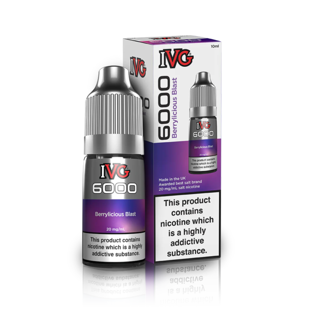 Berrylicious Blast Nic Salt 10ml | IVG 6000 | Trendy Vapes