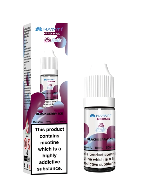 Blackberry Ice Nic Salt 10ml | Hayati Pro Max | Trendy Vapes