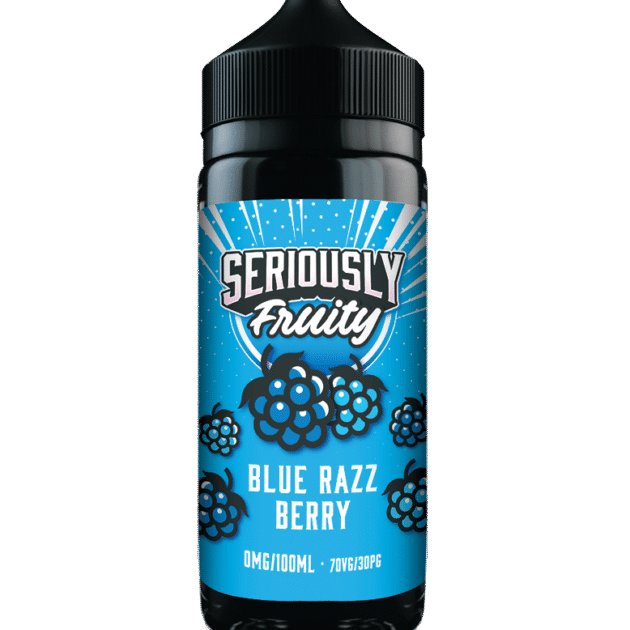 Blue Razz Berry By Seriously Fruity E-Liquid 100ml Shortfill