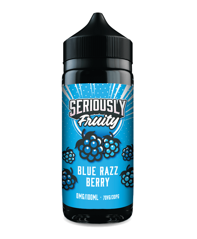 Blue Razz Berry By Seriously Fruity E-Liquid 100ml Shortfill
