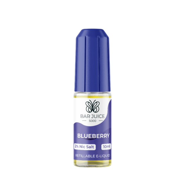 Blueberry Nic Salt 10ml | Bar Juice 5000 | Trendy Vapes