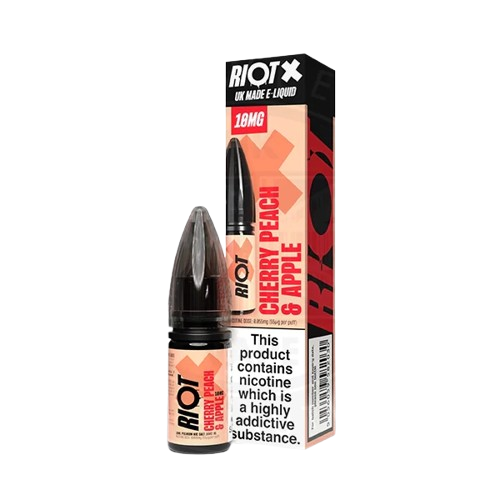 Cherry Peach & Apple by Riot X | Trendy Vapes UK V1 2