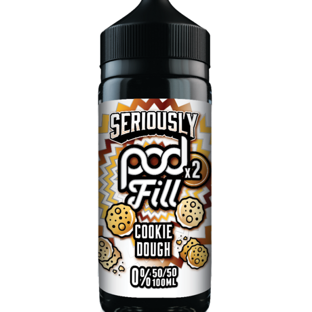 Cookie Dough By Seriously Pod Fill x2 E-Liquid 100ml Shortfill