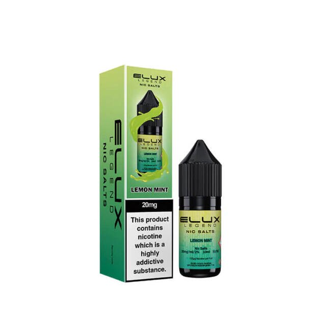Lemon Mint Nic Salt 10ml | Elux Legend | Trendy Vapes