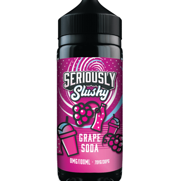 Grape Soda By Seriously Slushy E-Liquid 100ml Shortfill