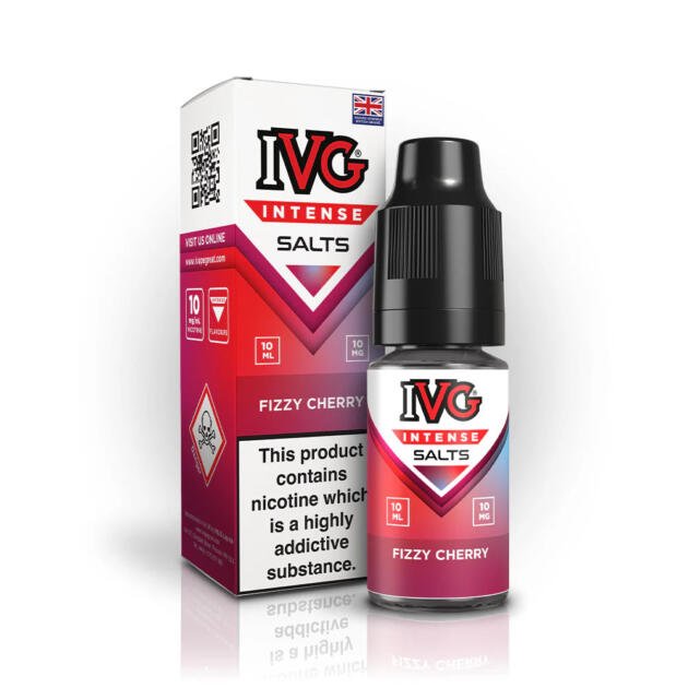 Fizzy Cherry Nic Salt 10ml | IVG Intense | Trendy Vapes