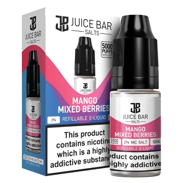 Mango Mixed Berries Nic Salt 10ml | Juice Bar | Trendy Vapes