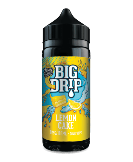 Lemon Cake By Big Drip E-Liquid 100ml Shortfill