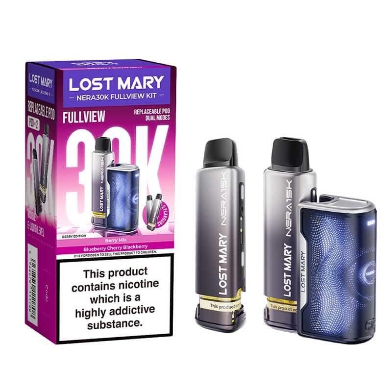 Lost Mary NERA 30K Vape Pod Kit | 30,000 Puffs & Flavors - Image 6