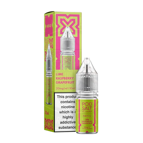 Lime Raspberry Grapefruit Nic Salt 10ml | Nexus Pod Salt | Trendy Vapes