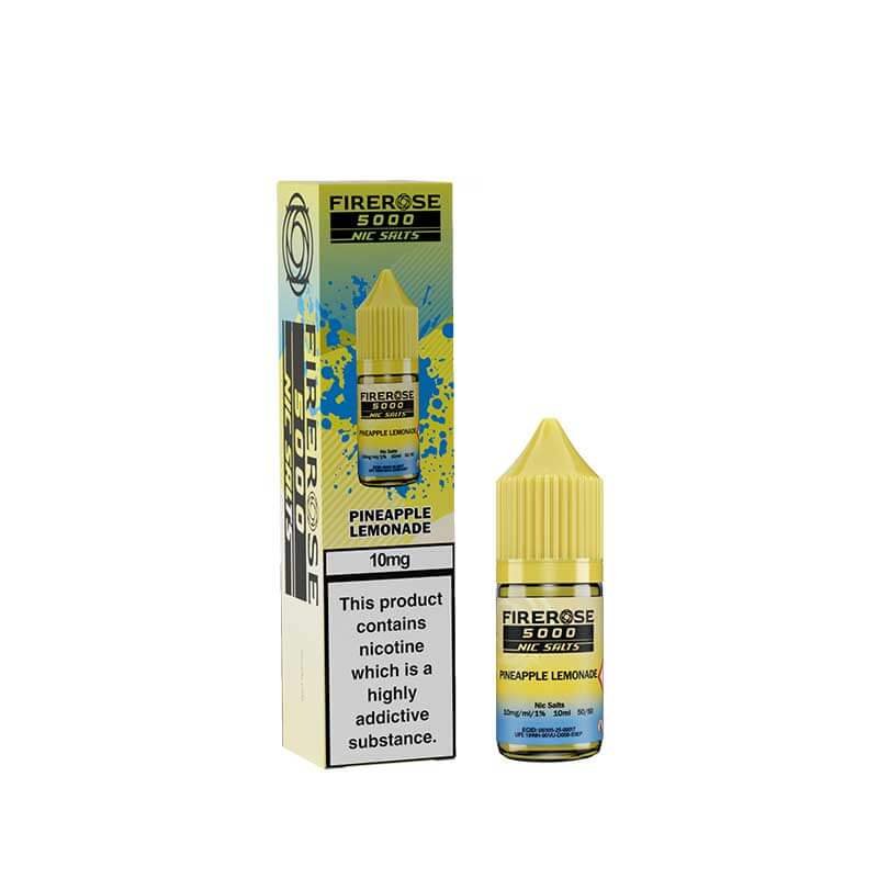Pineapple Lemonade Nic Salt 10ml | Elux Firerose 5000 | Trendy Vapes