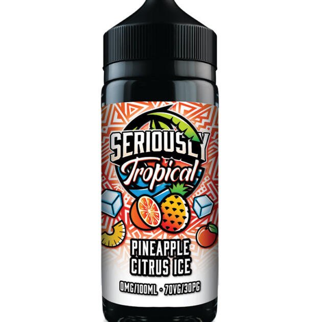 Seriously Tropical Pineapple Citrus Ice Vape 100ml - UK