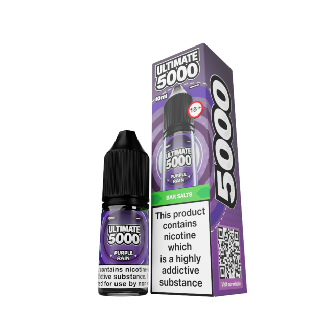 Purple Rain Nic Salts By Ultimate 5000 V1