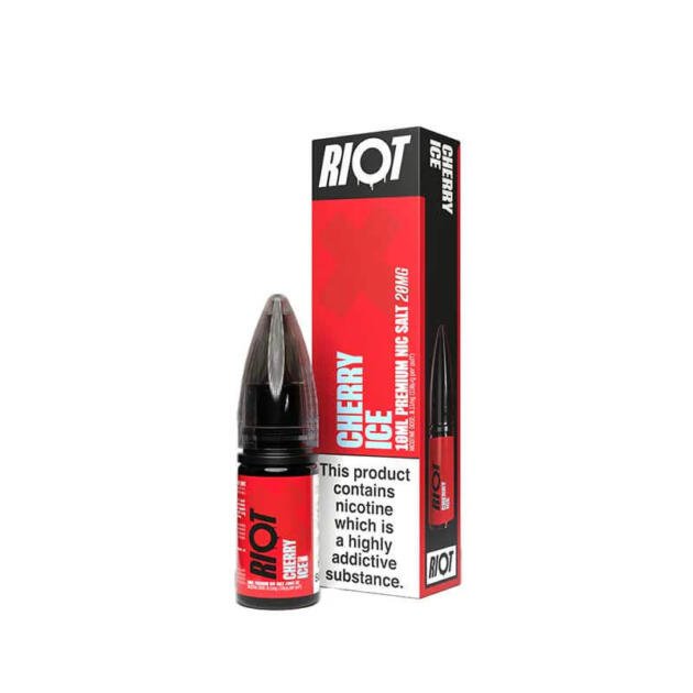 Cherry Ice Riot X E-Liquid - Juicy Cherry Vape with Cooling Icy Hit