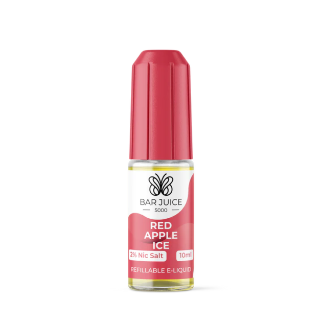 Red Apple Ice Nic Salt 10ml | Bar Juice 5000 | Trendy Vapes