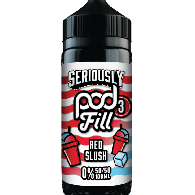 Red Slush By Seriously Pod Fill x3 E-Liquid 100ml Shortfill