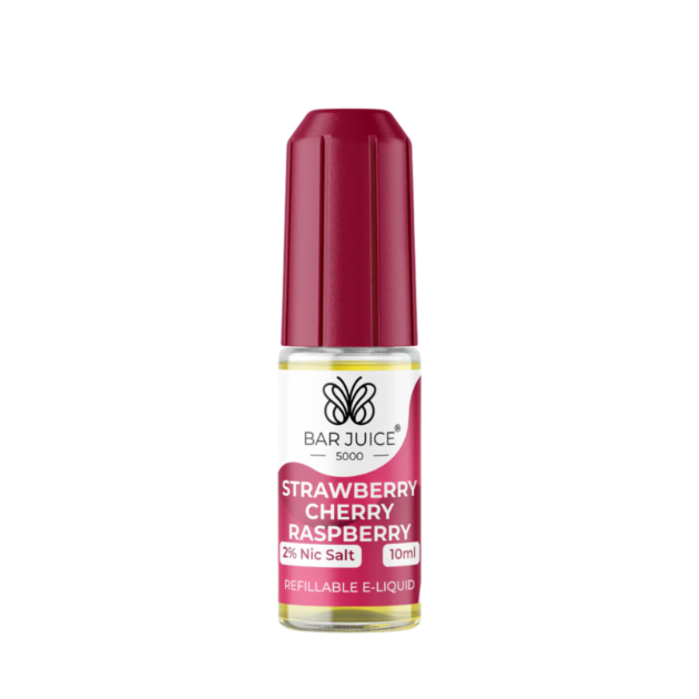 Strawberry Cherry Raspberry Nic Salt 10ml | Bar Juice 5000 | Trendy Vapes