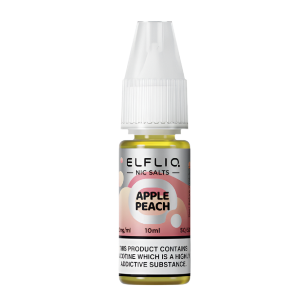 Apple Peach Nic Salt 10ml | Elfbar Elfliq | Trendy Vapes