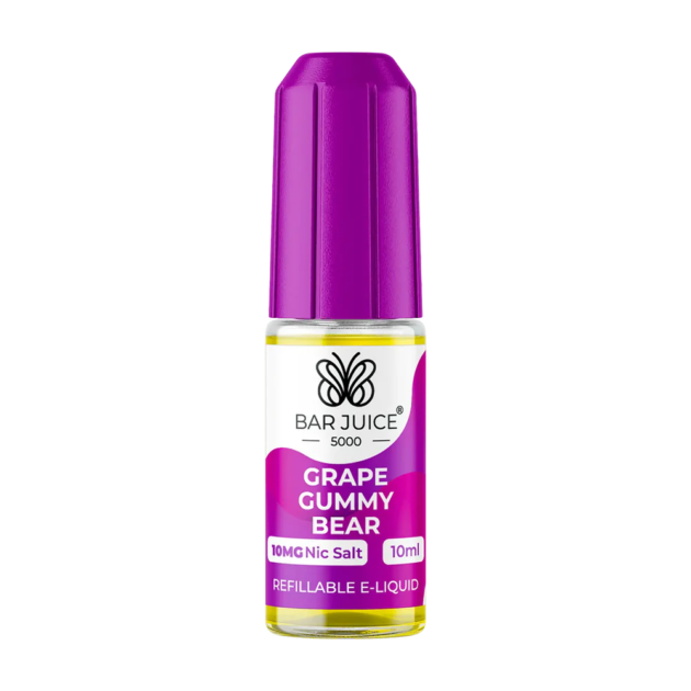 Grape Gummy Bear Nic Salt 10ml | Bar Juice 5000 | Trendy Vapes