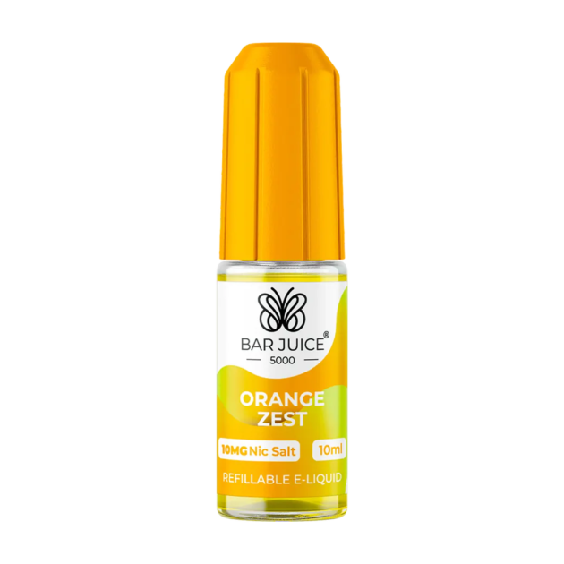 Orange Zest Nic Salt 10ml | Bar Juice 5000 | Trendy Vapes
