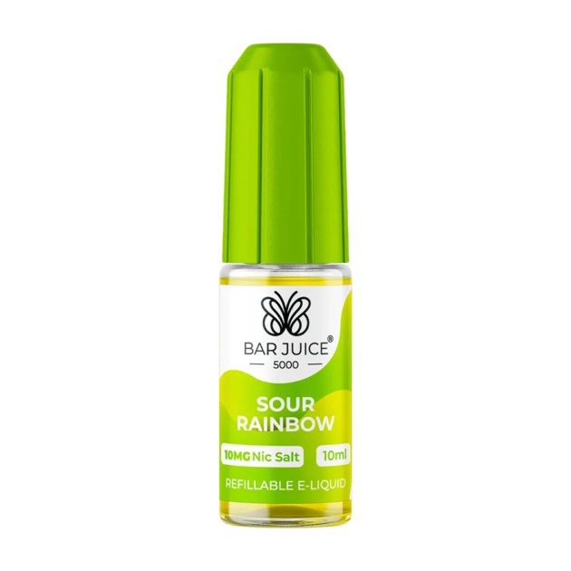 Sour Rainbow Nic Salt 10ml | Bar Juice 5000 | Trendy Vapes
