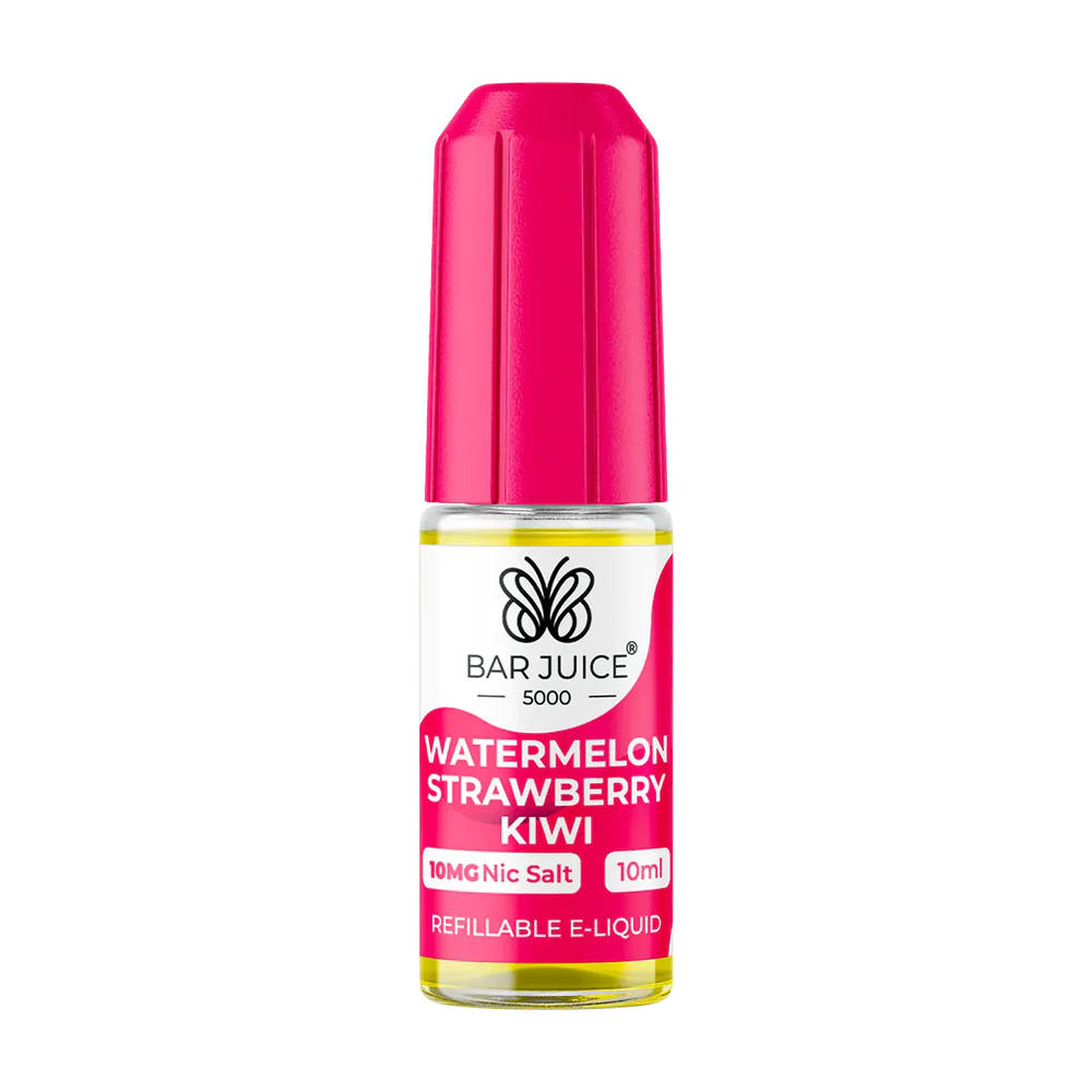 Watermelon Strawberry Kiwi Nic Salt 10ml | Bar Juice 5000 | Trendy Vapes