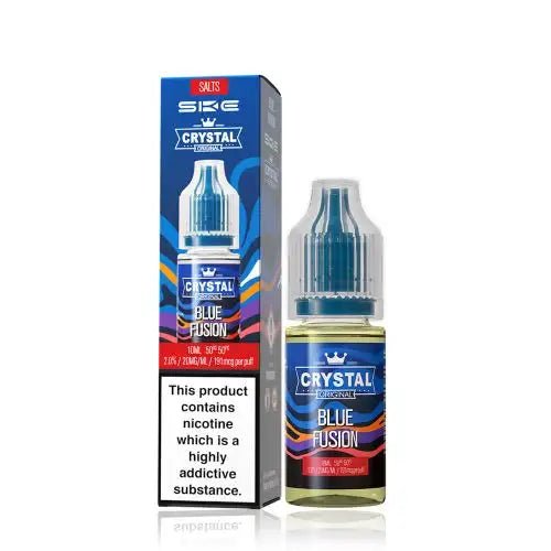 Blue Fusion Nic Salt 10ml | SKE Crystal | Trendy Vapes