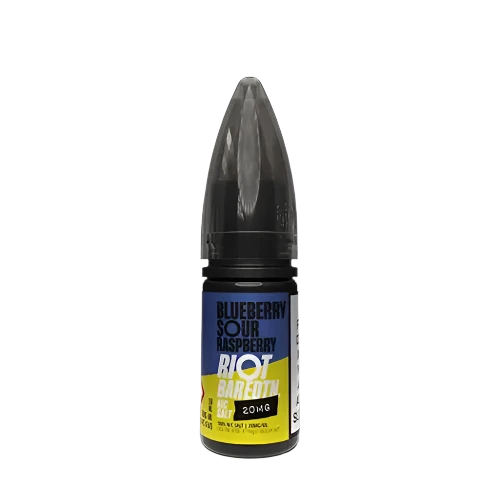 Blueberry Sour Raspberry Nic Salt by Riot Bar EDTN | Trendy Vapes UK V1 2