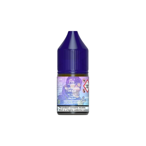 Blueberry On Ice Nic Salt by R and M 7000 | Trendy Vapes UK V1 2