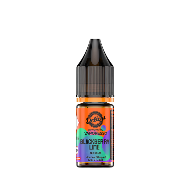 Blackberry Lime Nic Salt 10ml | Vaporesso Deliciu V2 | Trendy Vapes