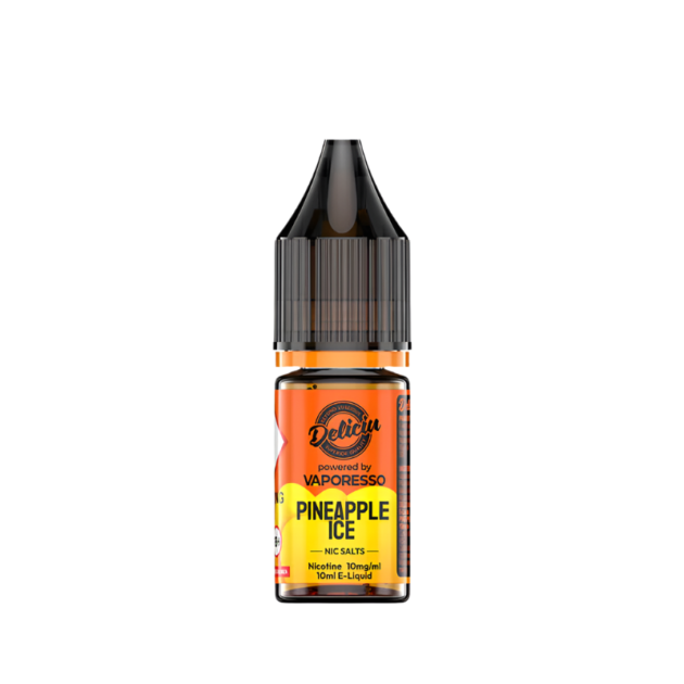 Pineapple Ice Nic Salt 10ml | Vaporesso Deliciu V2 | Trendy Vapes