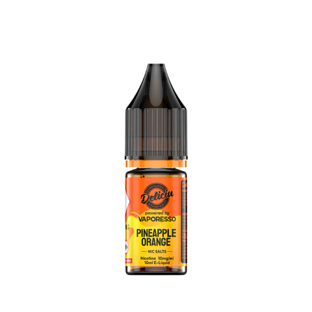 Pineapple Orange Nic Salt 10ml | Vaporesso Deliciu V2 | Trendy Vapes