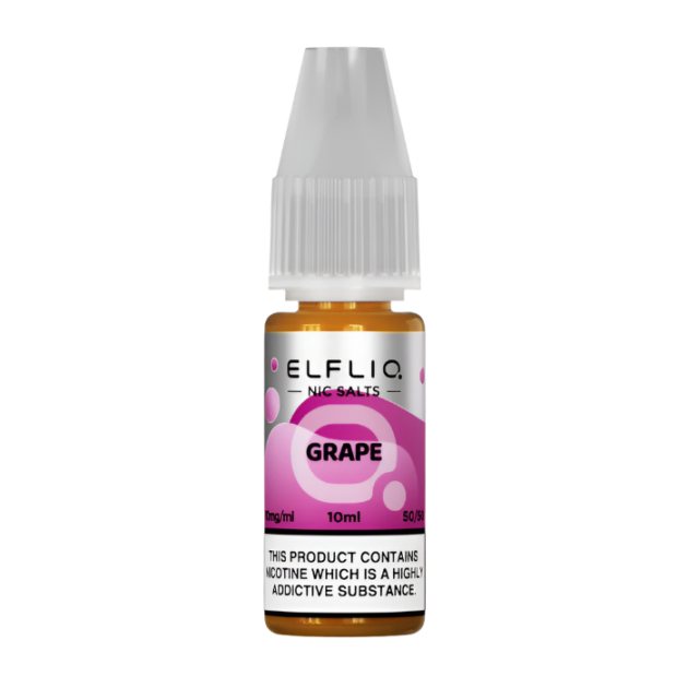 Grape Nic Salt 10ml | Elfbar Elfliq | Trendy Vapes