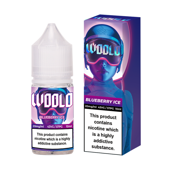 Blueberry Ice Nic Salt by Woolo | Trendy Vapes V1 2