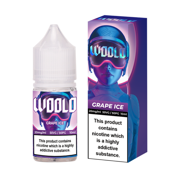 Grape Ice Nic Salt by Woolo - Refreshing Vape by Trendy Vapes V1