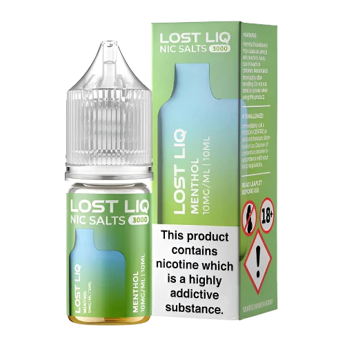 Menthol Nic Salt By Lost Liq 3000 V1