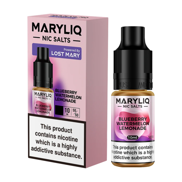Blueberry Watermelon Lemonade Nic Salt 10ml | Lost Mary MARYLIQ | Trendy Vapes
