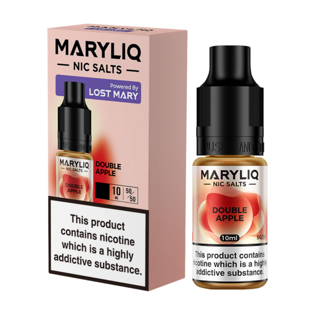 Double Apple Nic Salt 10ml | Lost Mary MARYLIQ | Trendy Vapes